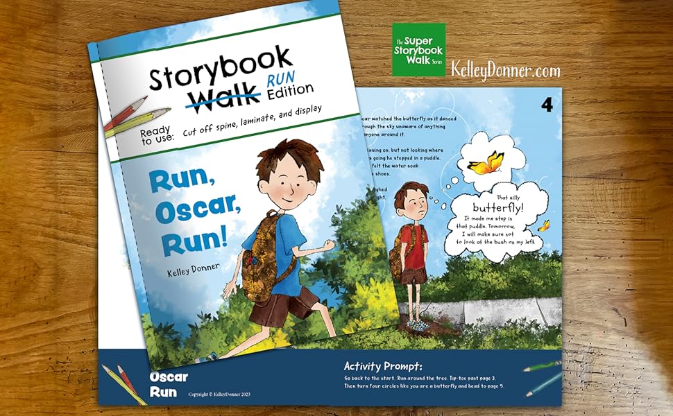 run oscar run story walk