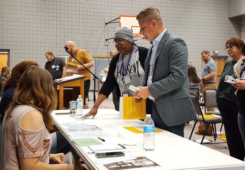 simulation participants